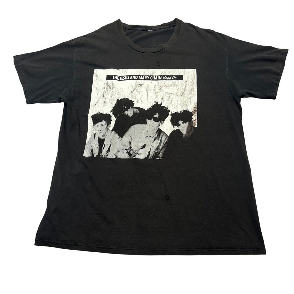 Vintage The Jesus and Mary Chain 1990 Automatic Tour T Shirt Men's 21x27